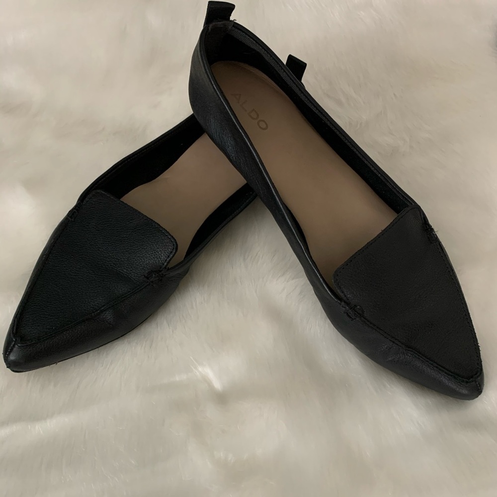 Aldo soft leather slip on